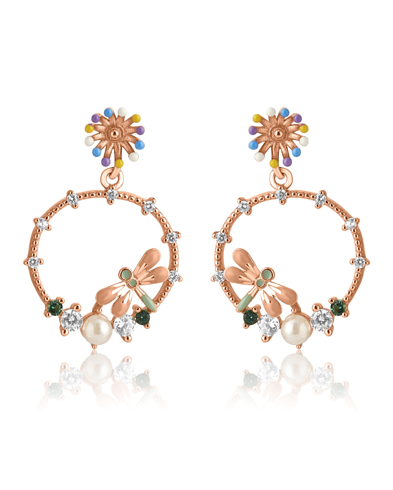 Haven Rose Gold Earrings