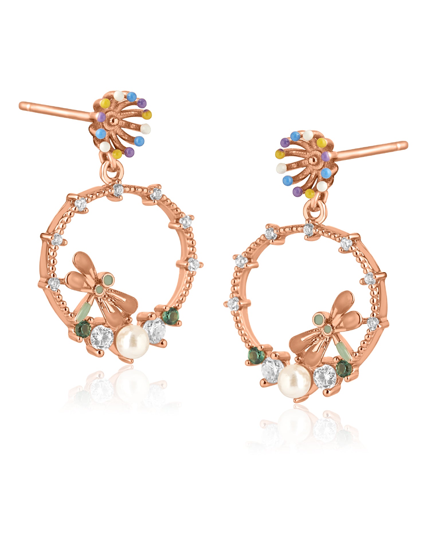 Haven Rose Gold Earrings