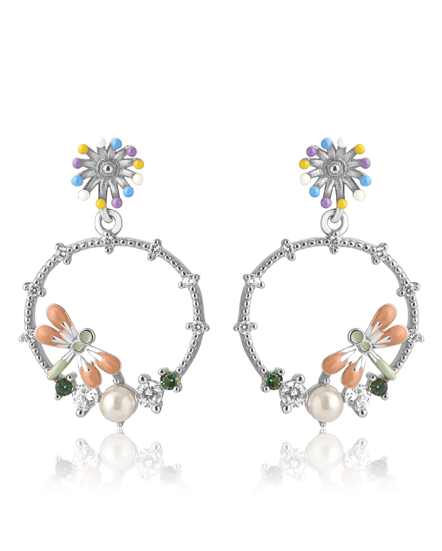 Haven Silver Earrings