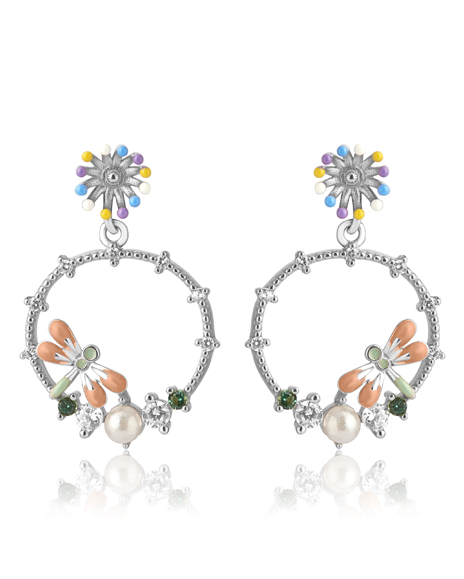 Haven Silver Earrings