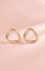 Orbit Rose Gold Earrings