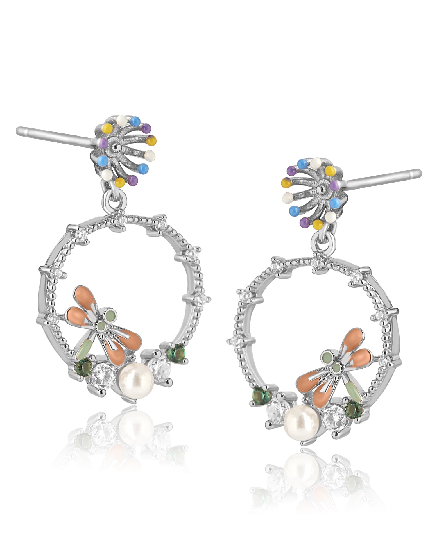 Haven Silver Earrings