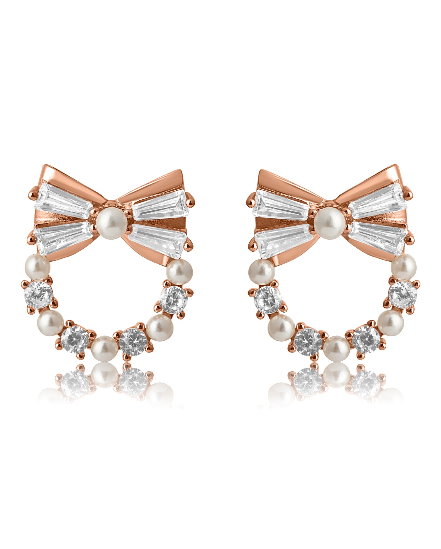Muse Rose Gold Earrings