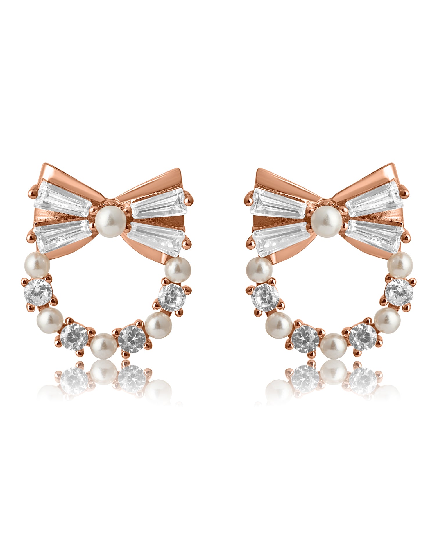 Muse Rose Gold Earrings