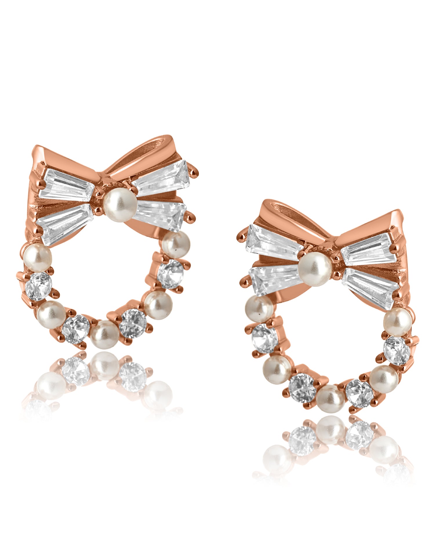 Muse Rose Gold Earrings