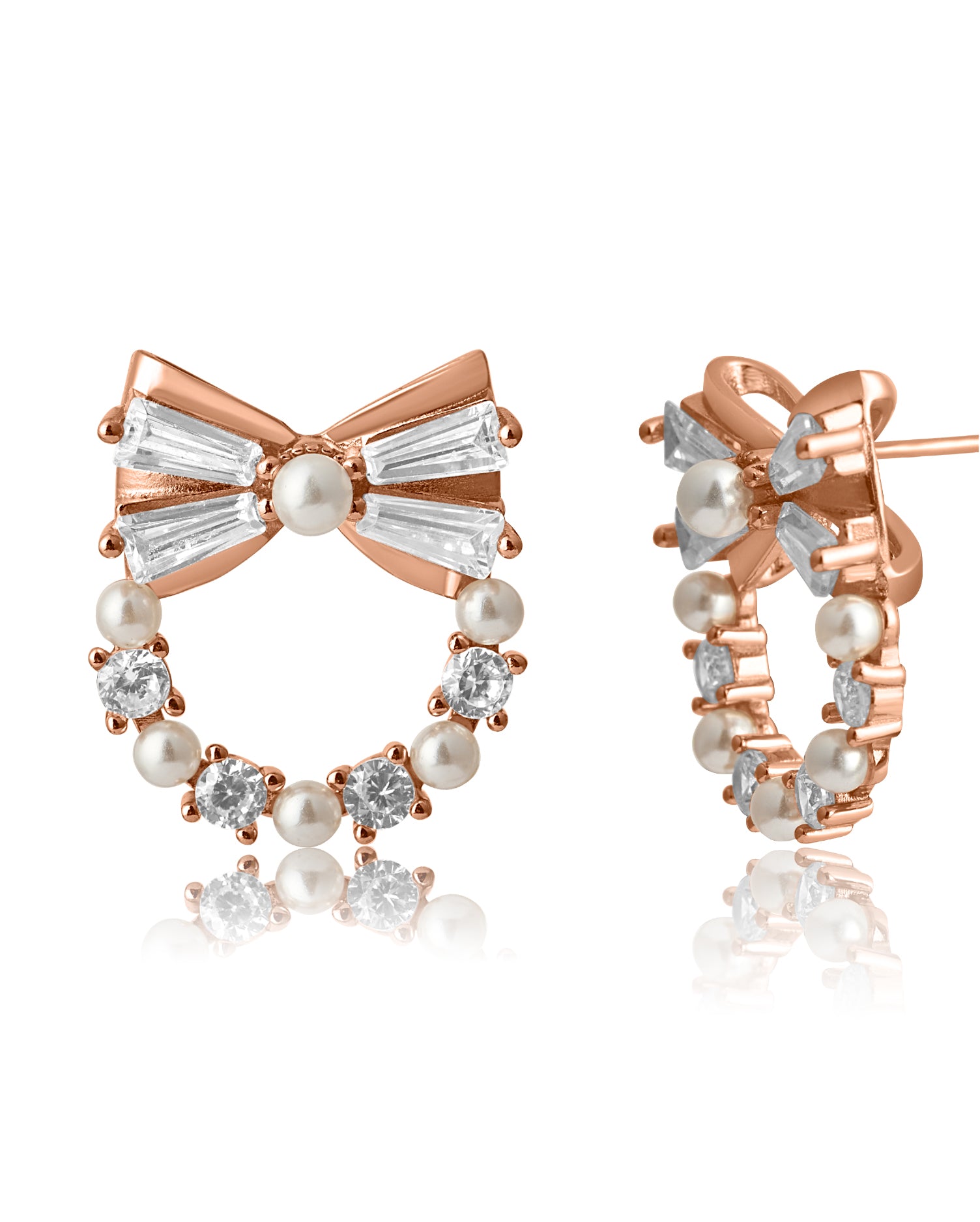 Muse Rose Gold Earrings