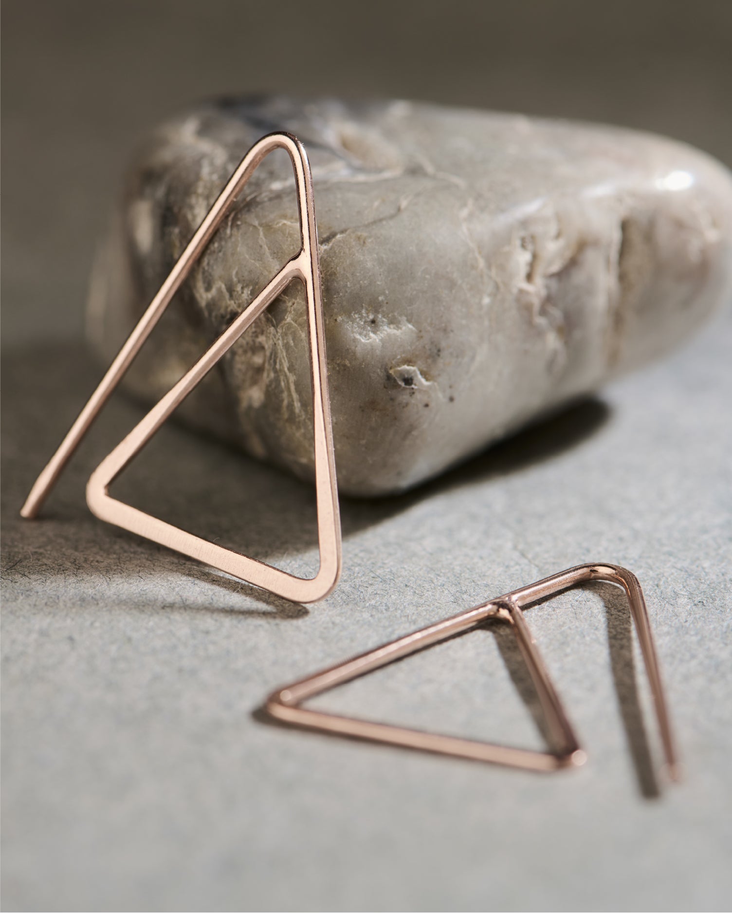 Velin Rose Gold Earrings