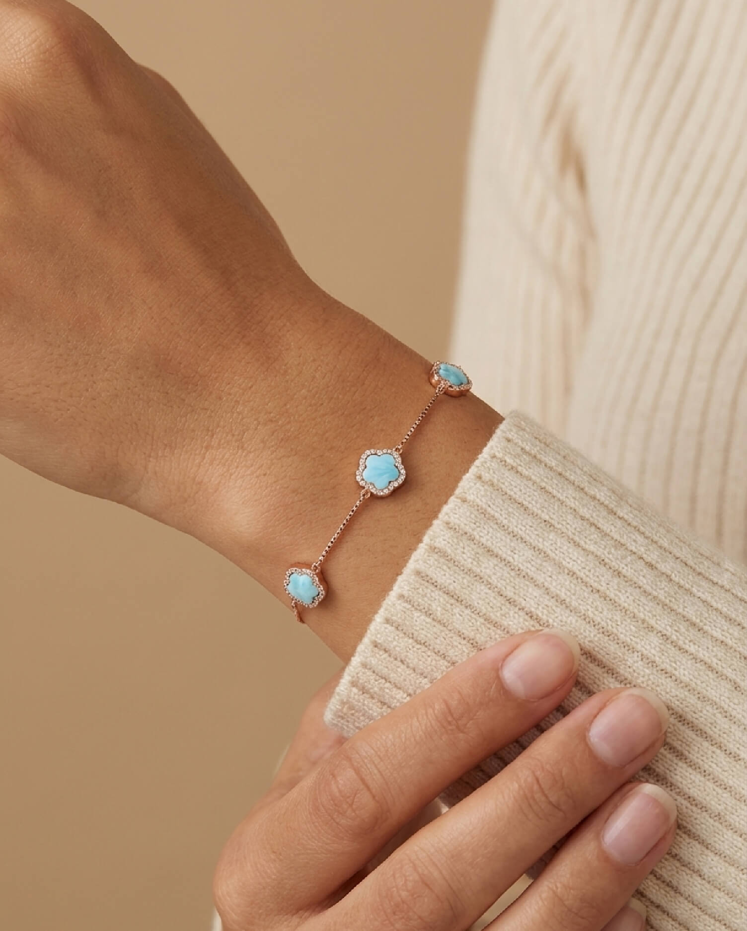 Olyne Rose Gold Bracelet