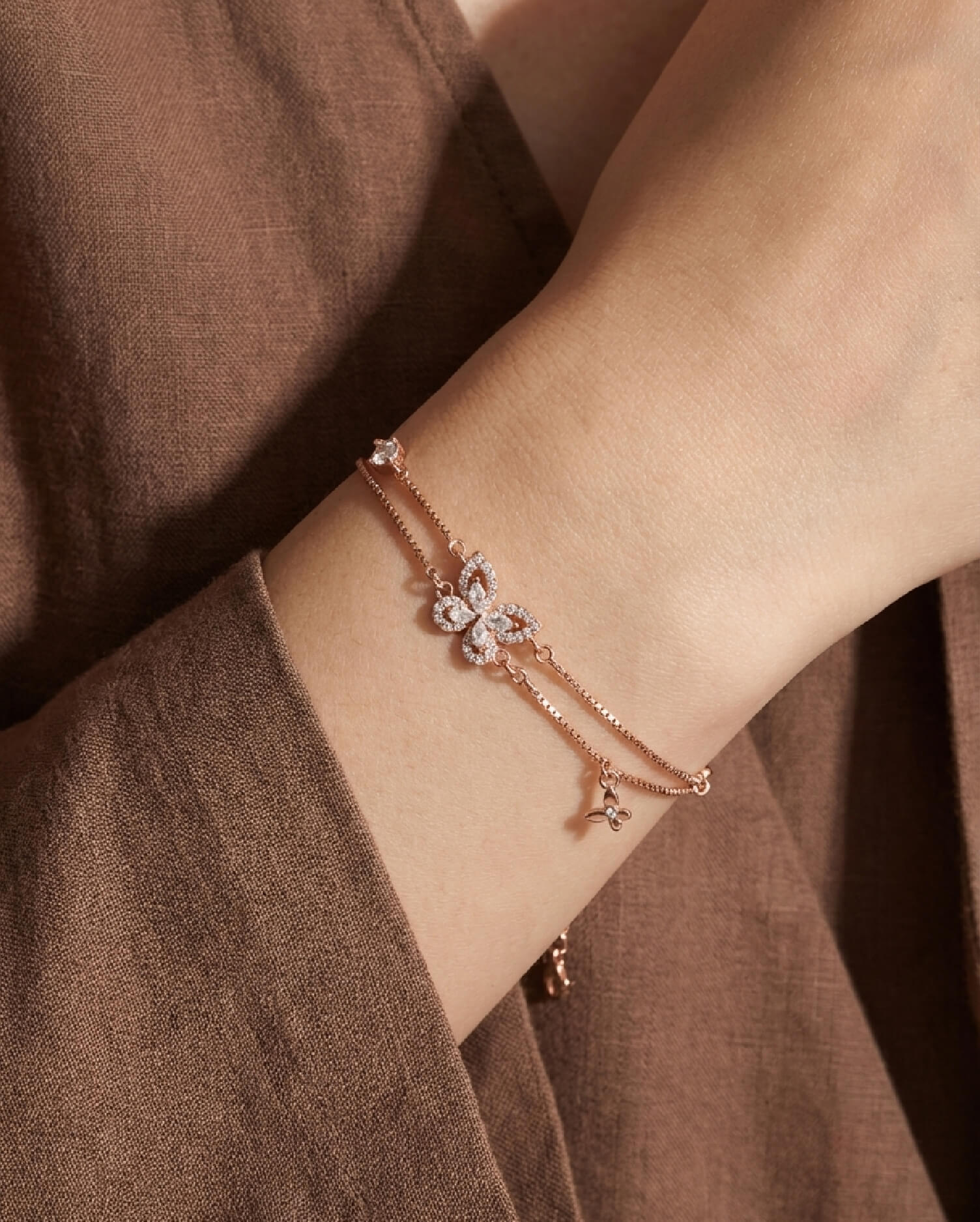 Orabella Rose Gold Bracelet