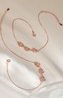 Aureline Rose Gold Anklets