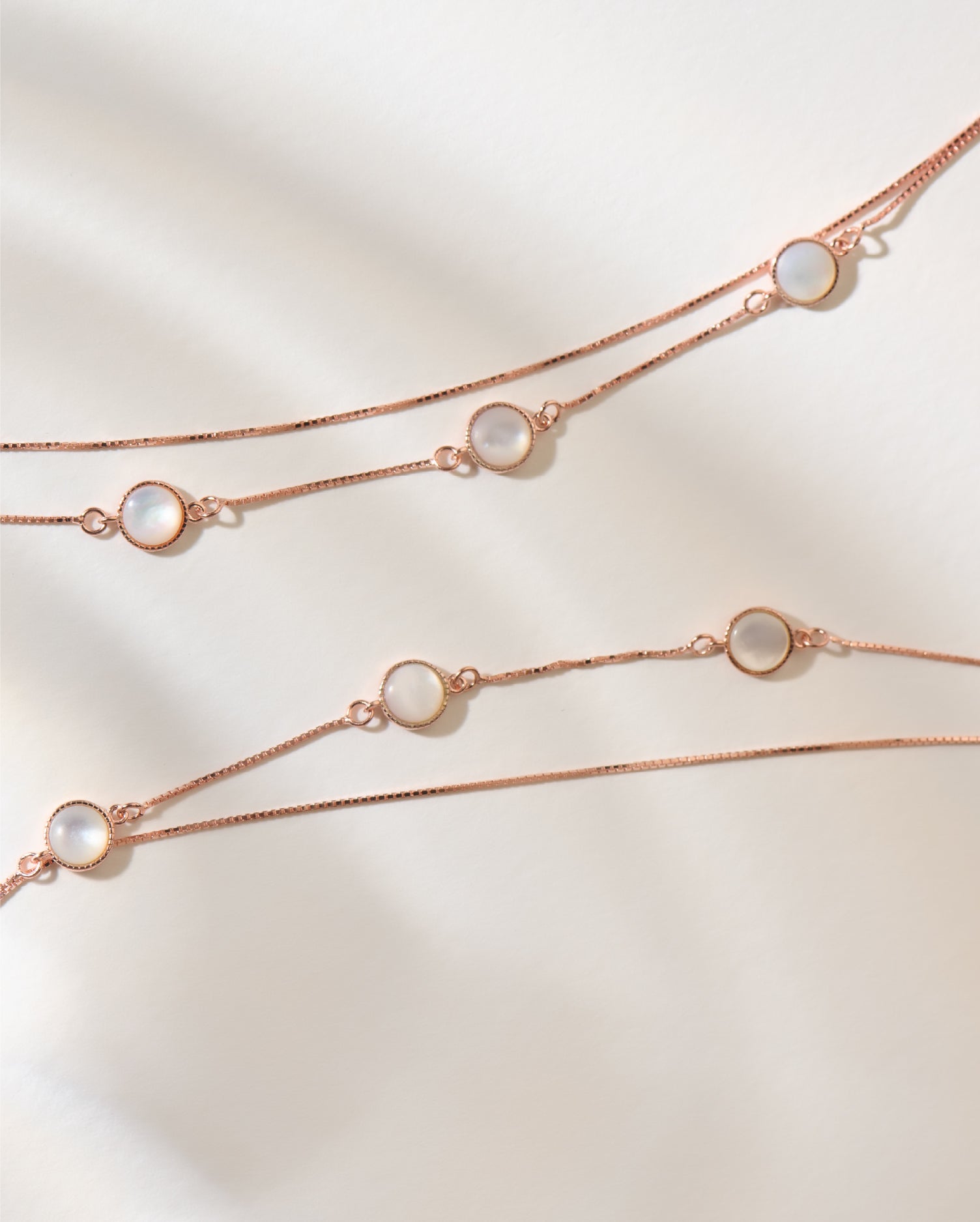 Liora Rose Gold Anklets