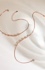 Celestara Rose Gold Anklets