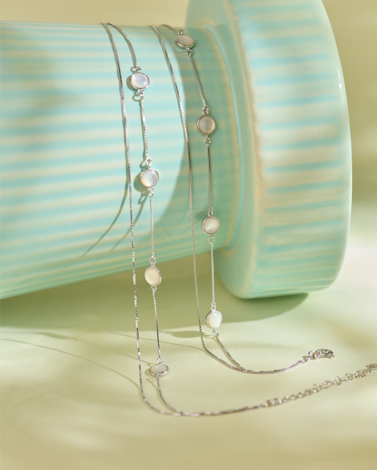 Liora Silver Anklets