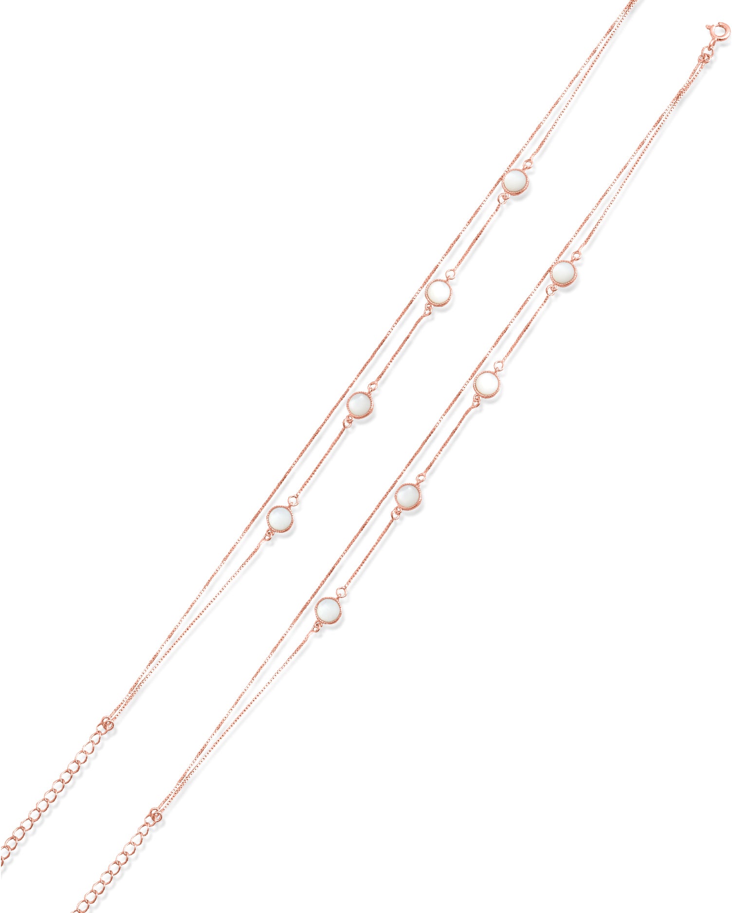 Liora Rose Gold Anklets