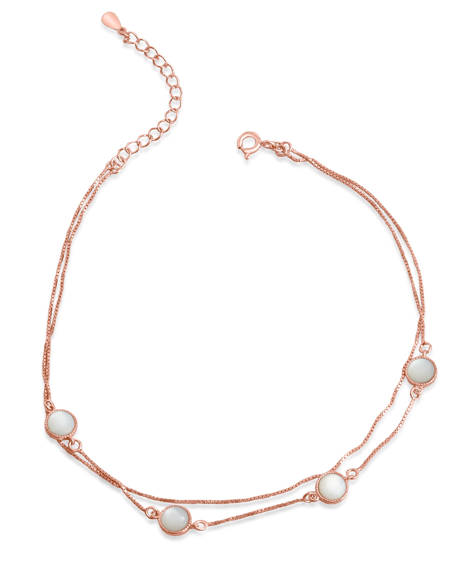 Liora Rose Gold Anklets