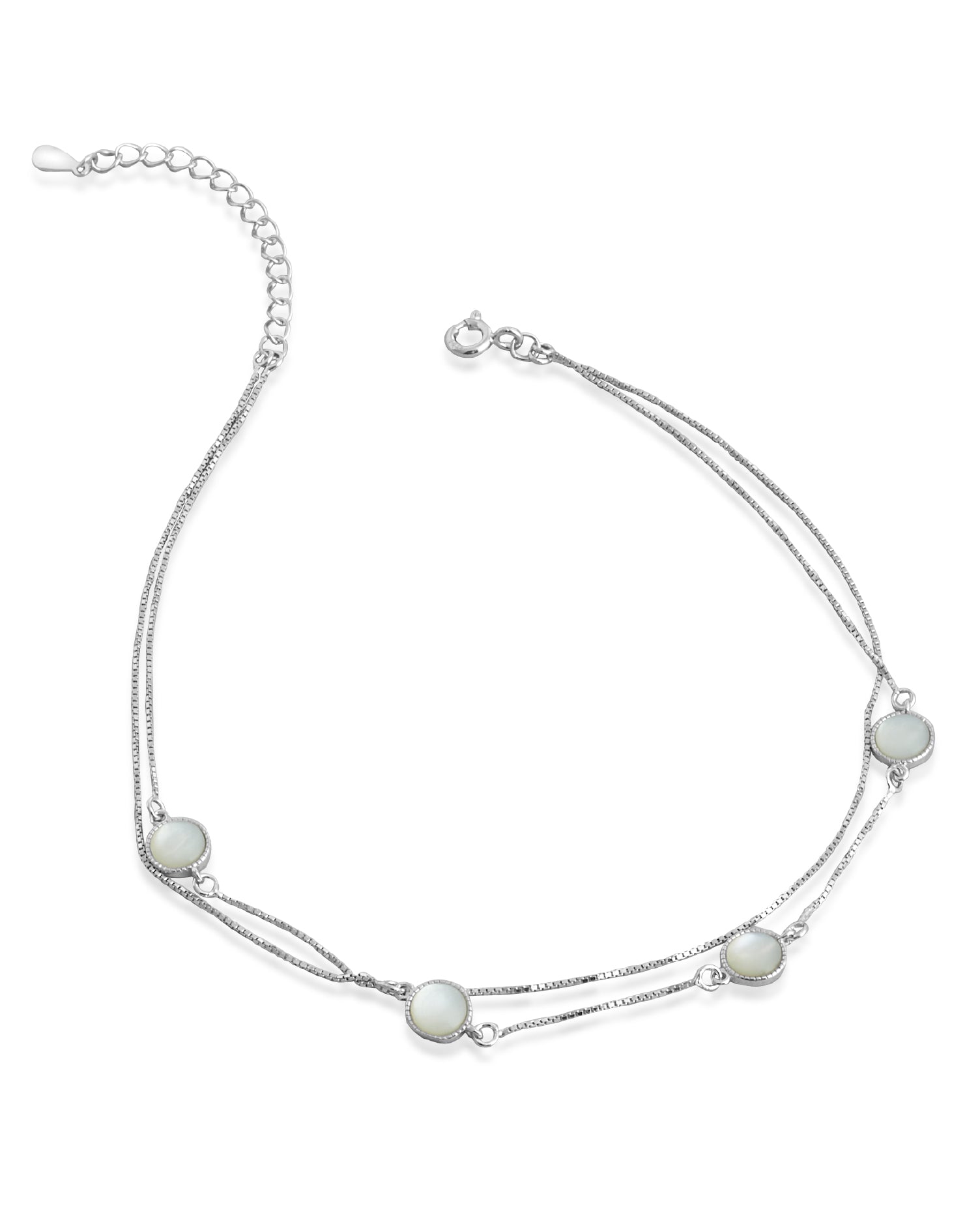 Liora Silver Anklets