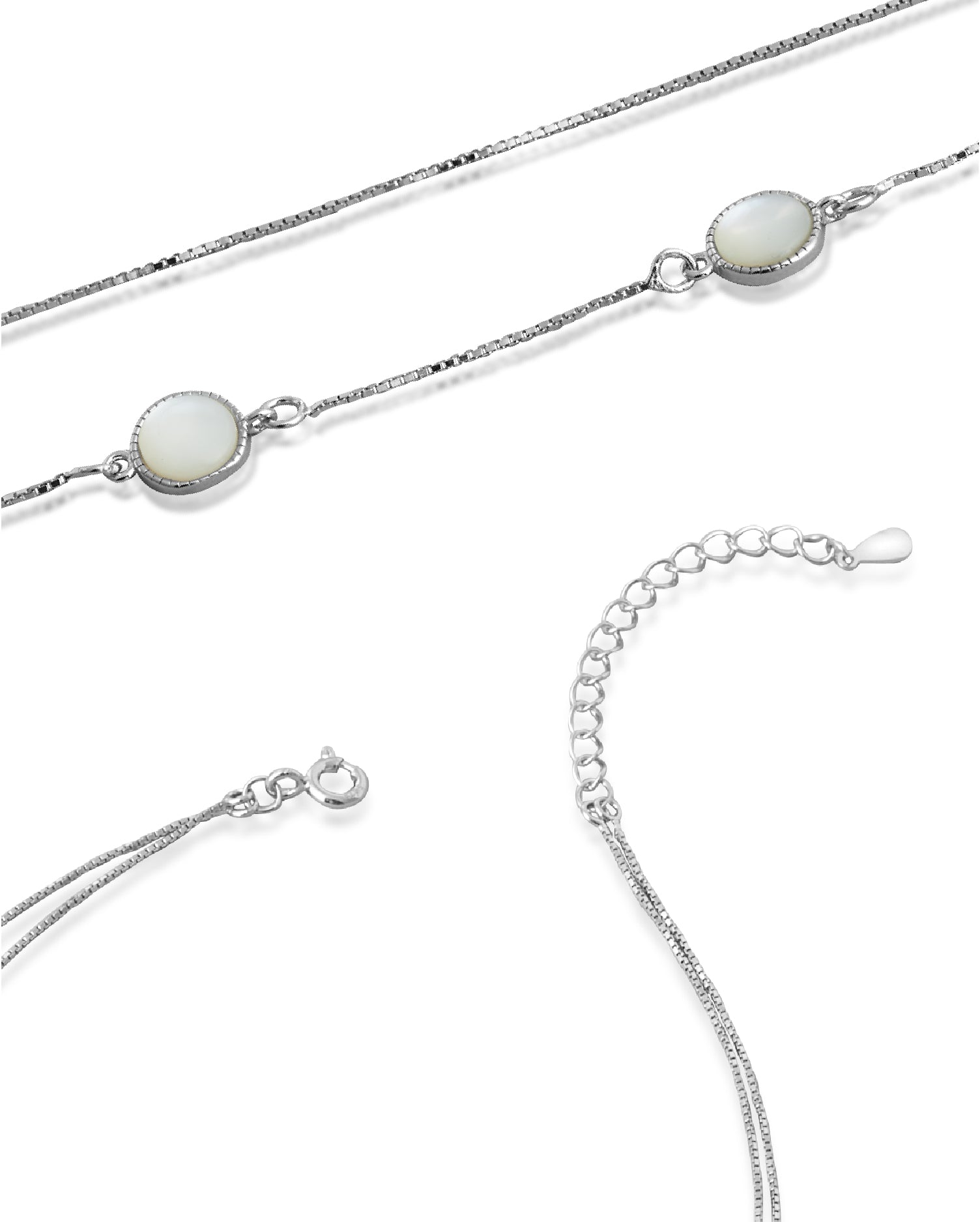 Liora Silver Anklets