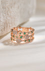 GlitzBand Rose Gold Ring