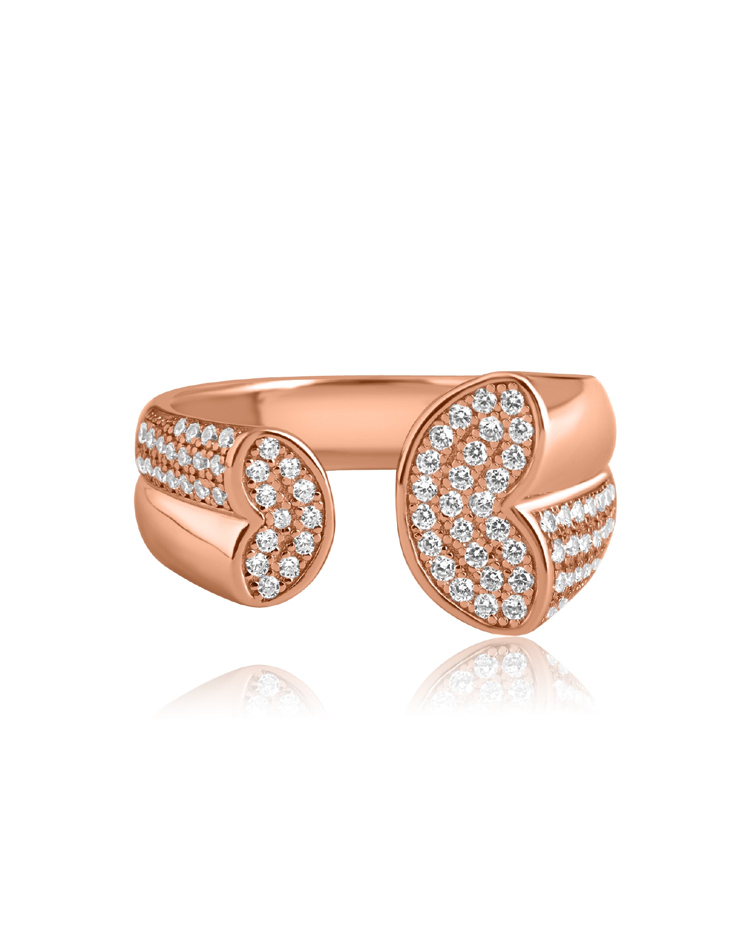 GlintEdge Rose Gold Ring