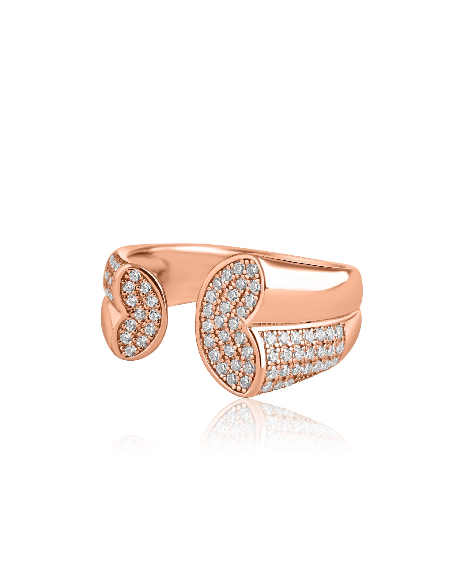 GlintEdge Rose Gold Ring