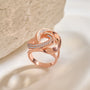 Lustra Rose Gold Ring