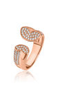GlintEdge Rose Gold Ring