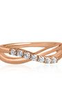 Gleamline Rose Gold Ring