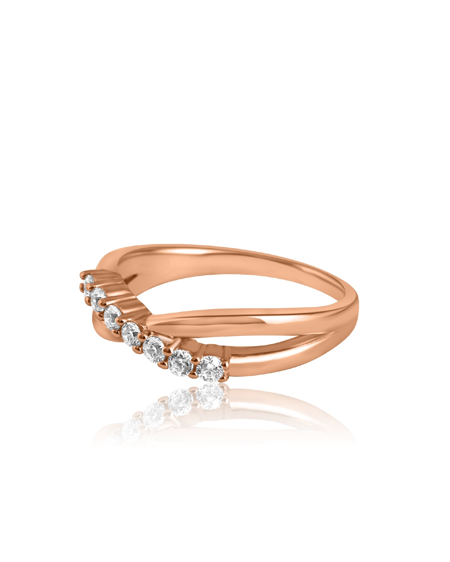 Gleamline Rose Gold Ring