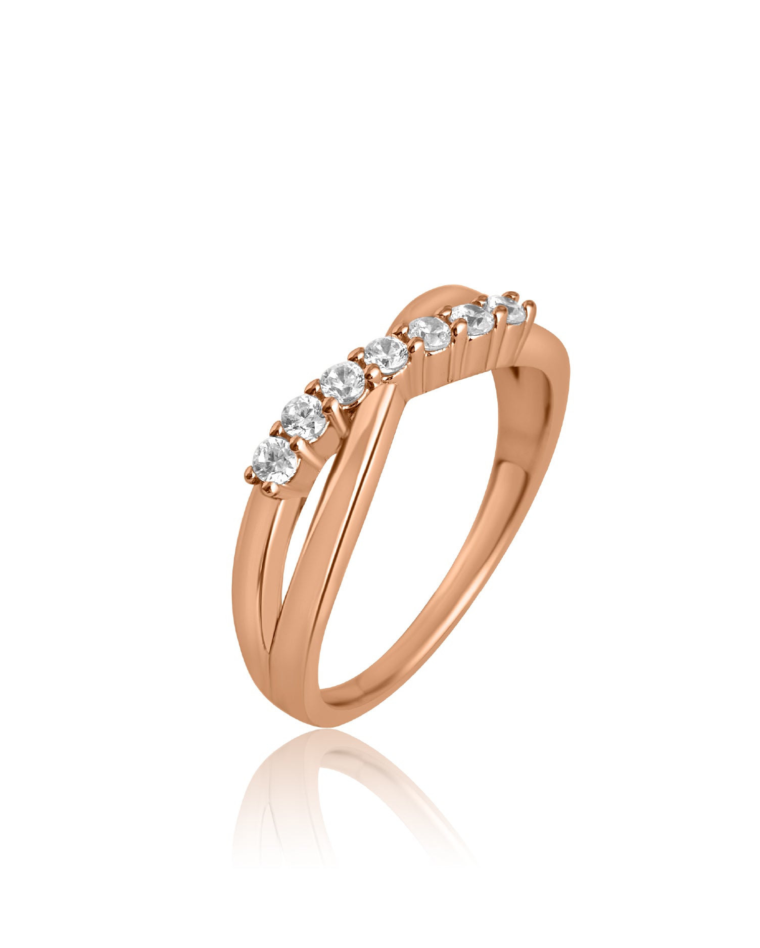 Gleamline Rose Gold Ring