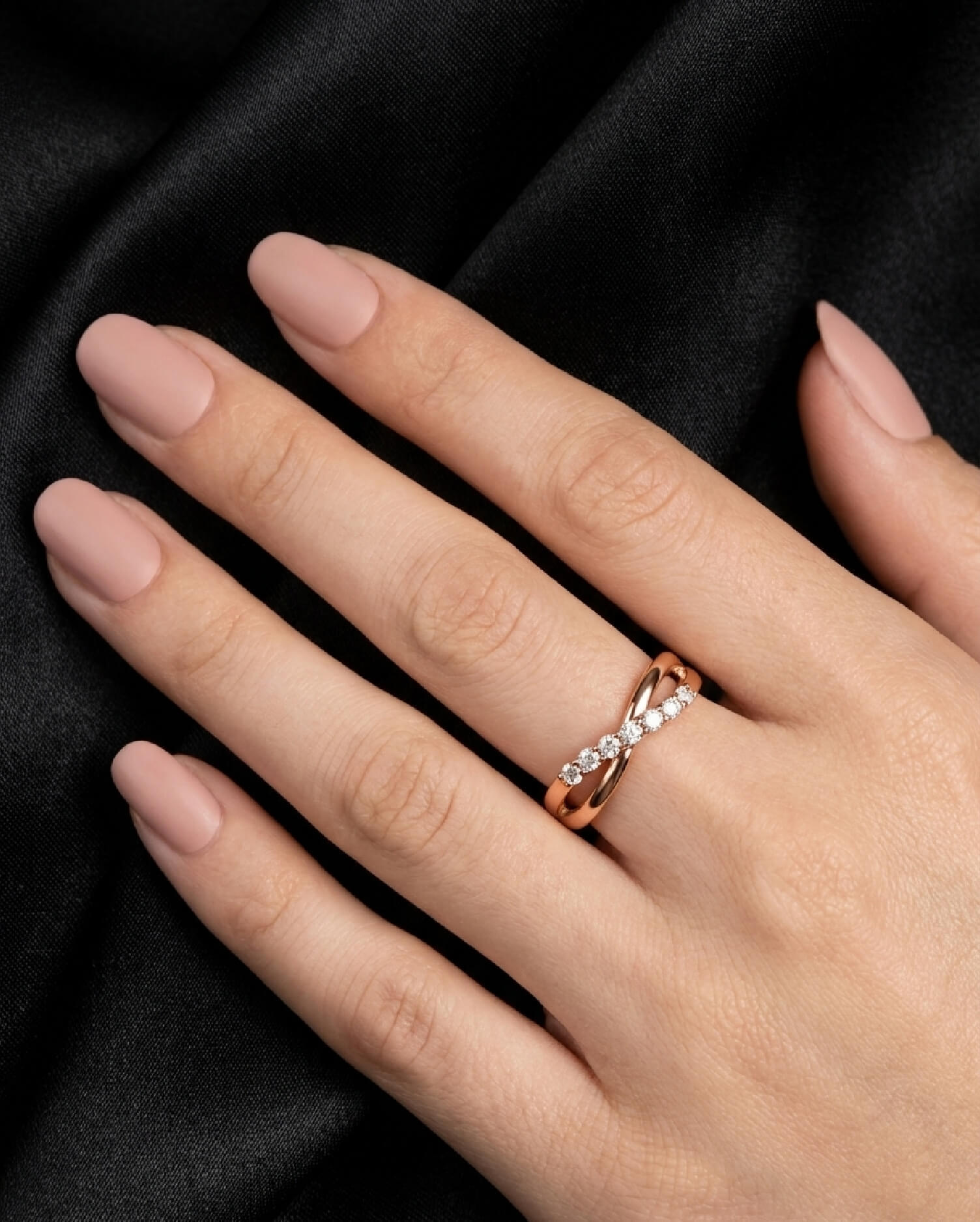Gleamline Rose Gold Ring