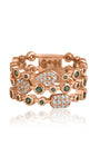 GlitzBand Rose Gold Ring