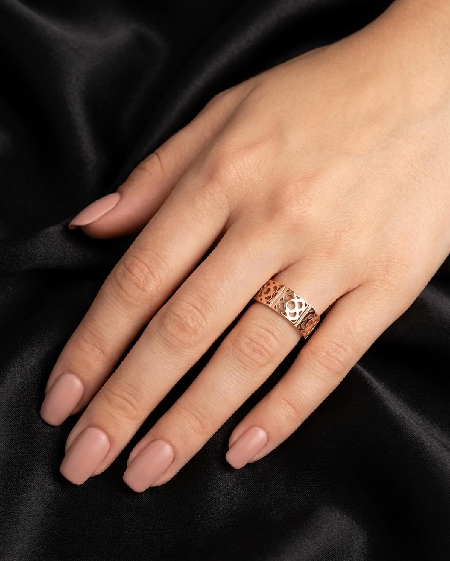 Aurelace Rose Gold Ring