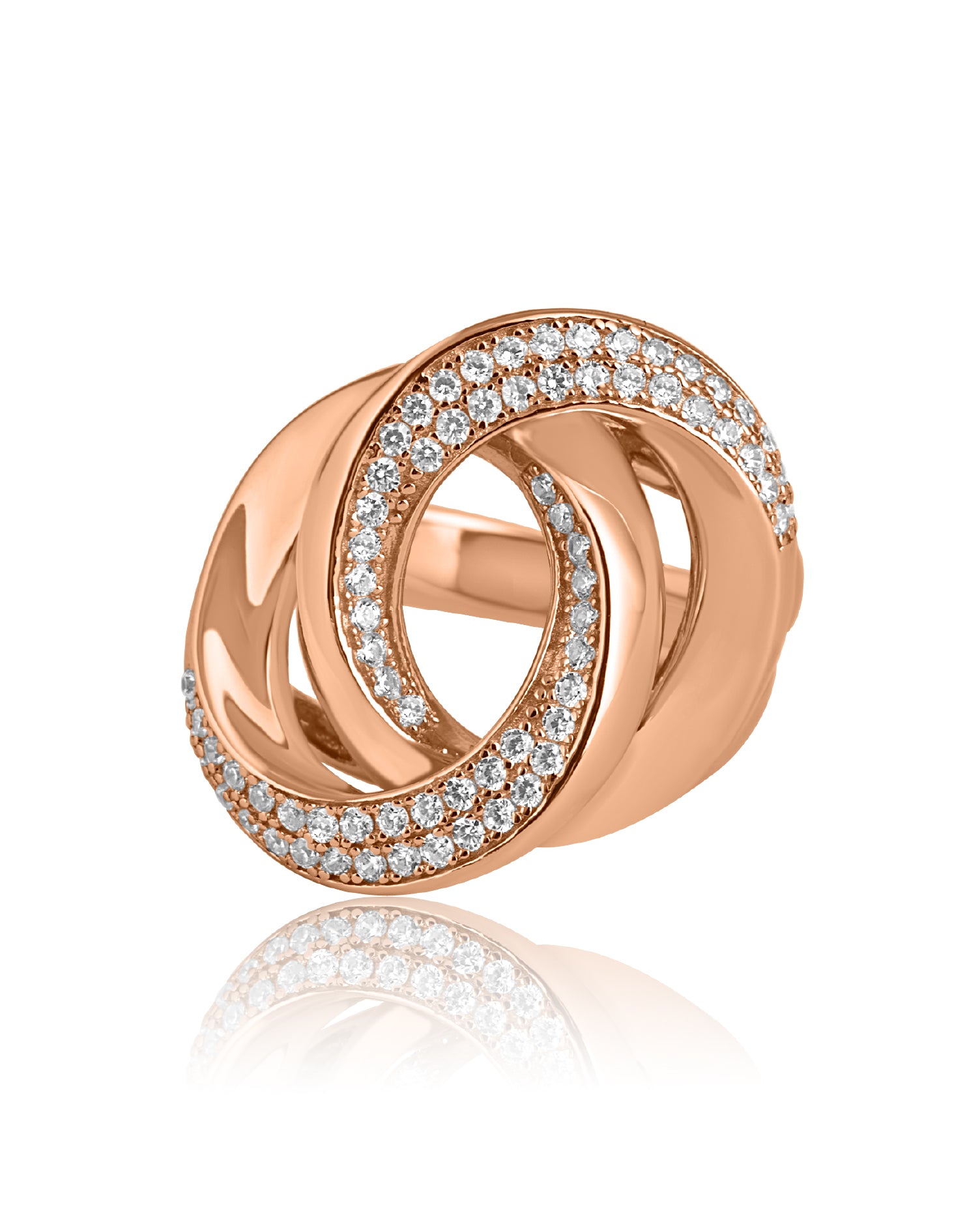 Lustra Rose Gold Ring