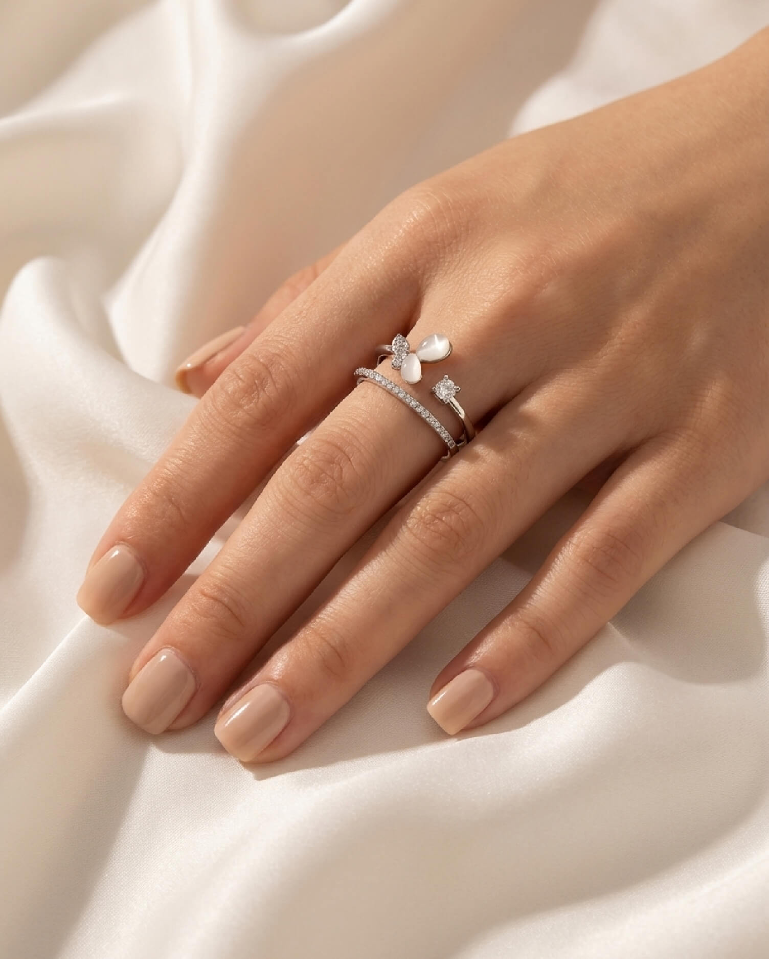 The StarWing Silver Ring