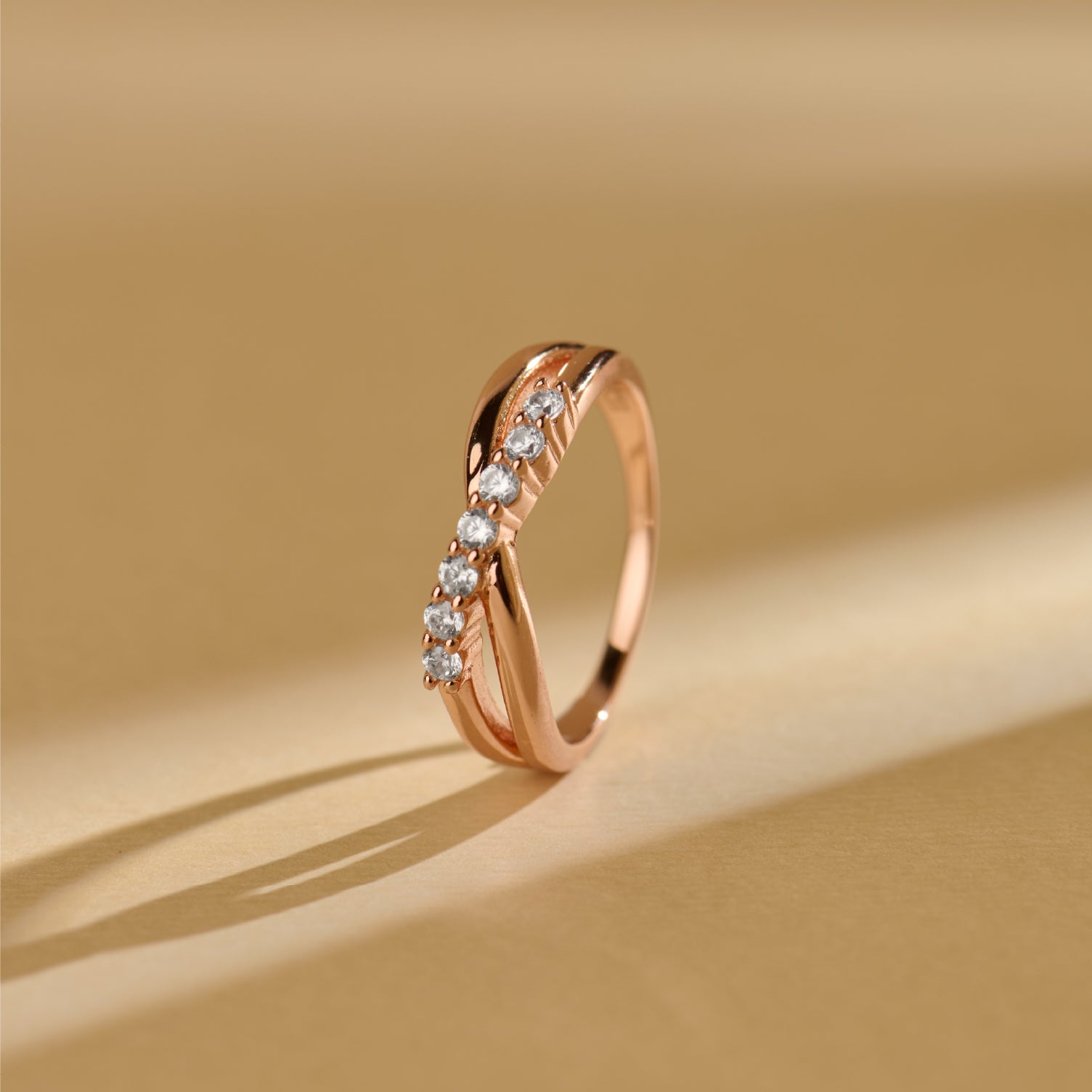 Gleamline Rose Gold Ring