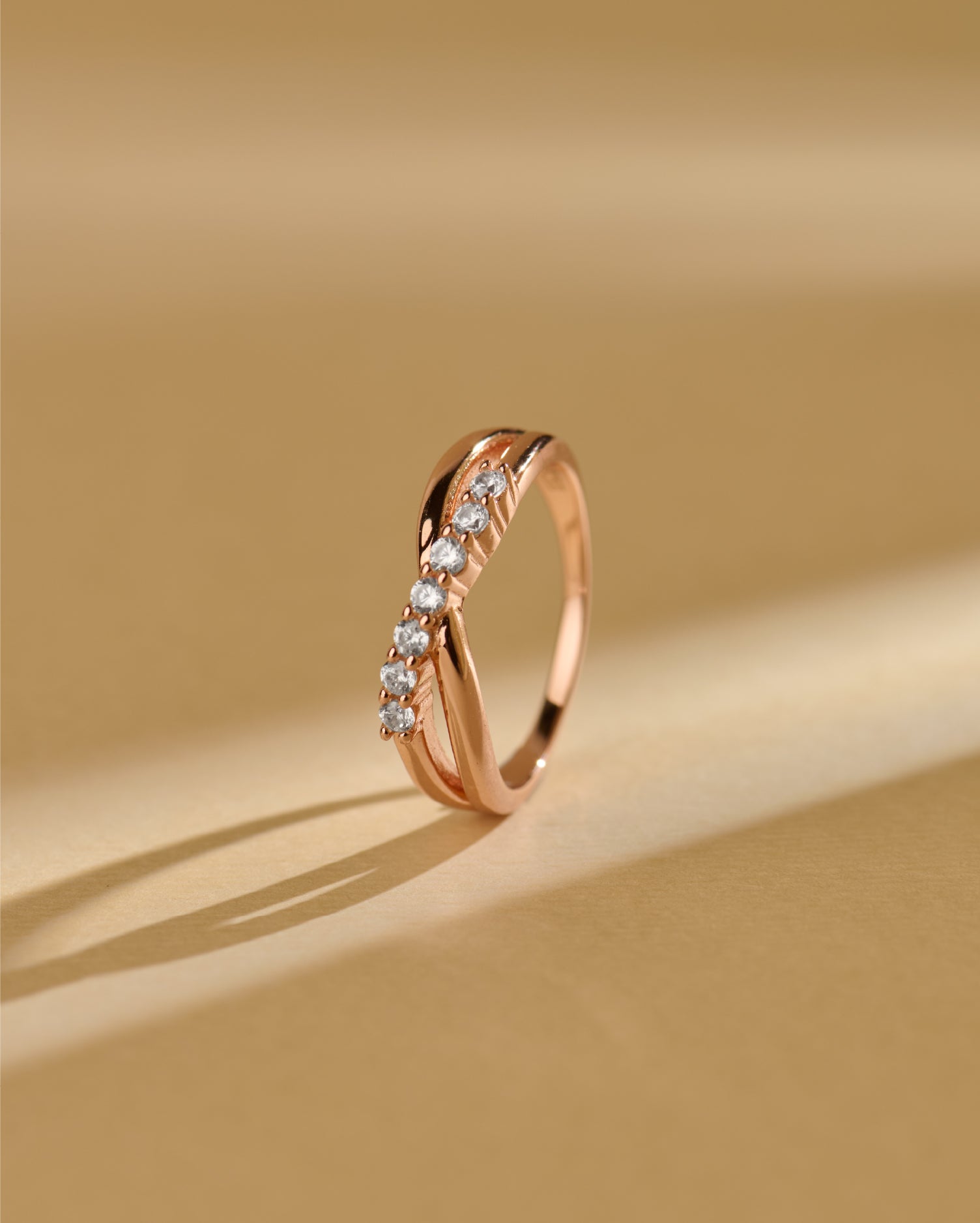 Gleamline Rose Gold Ring