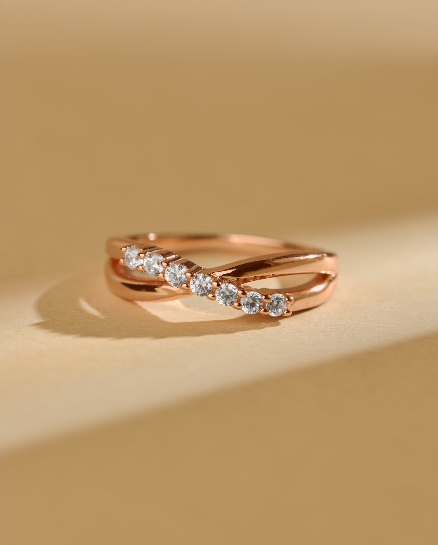 Gleamline Rose Gold Ring