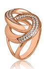 Lustra Rose Gold Ring