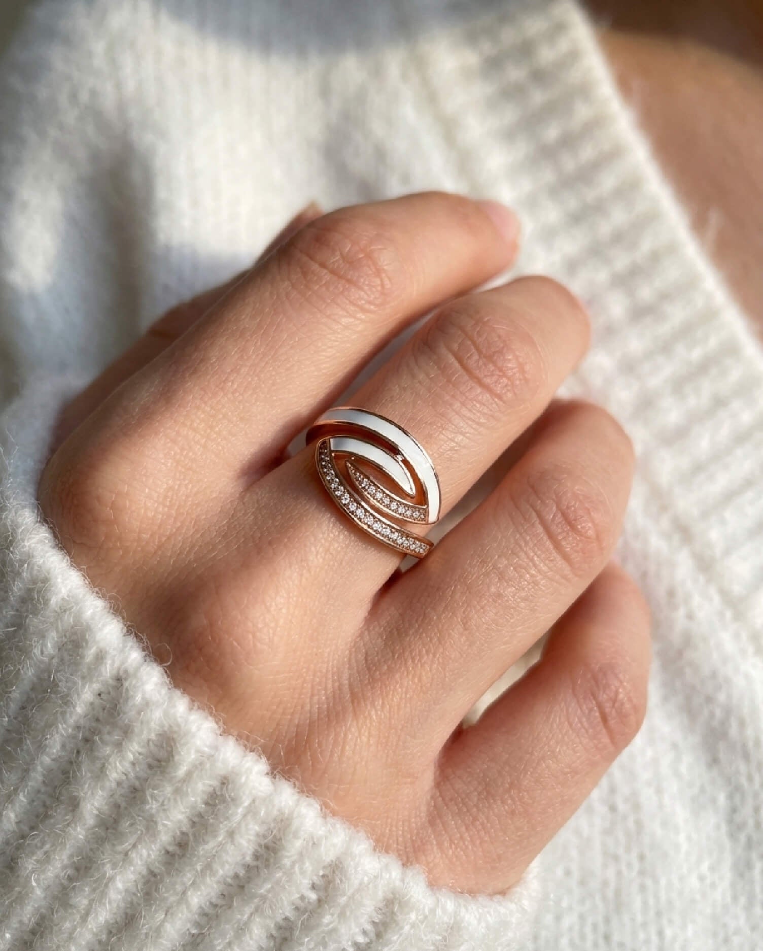 RosinCurve Rose Gold Ring