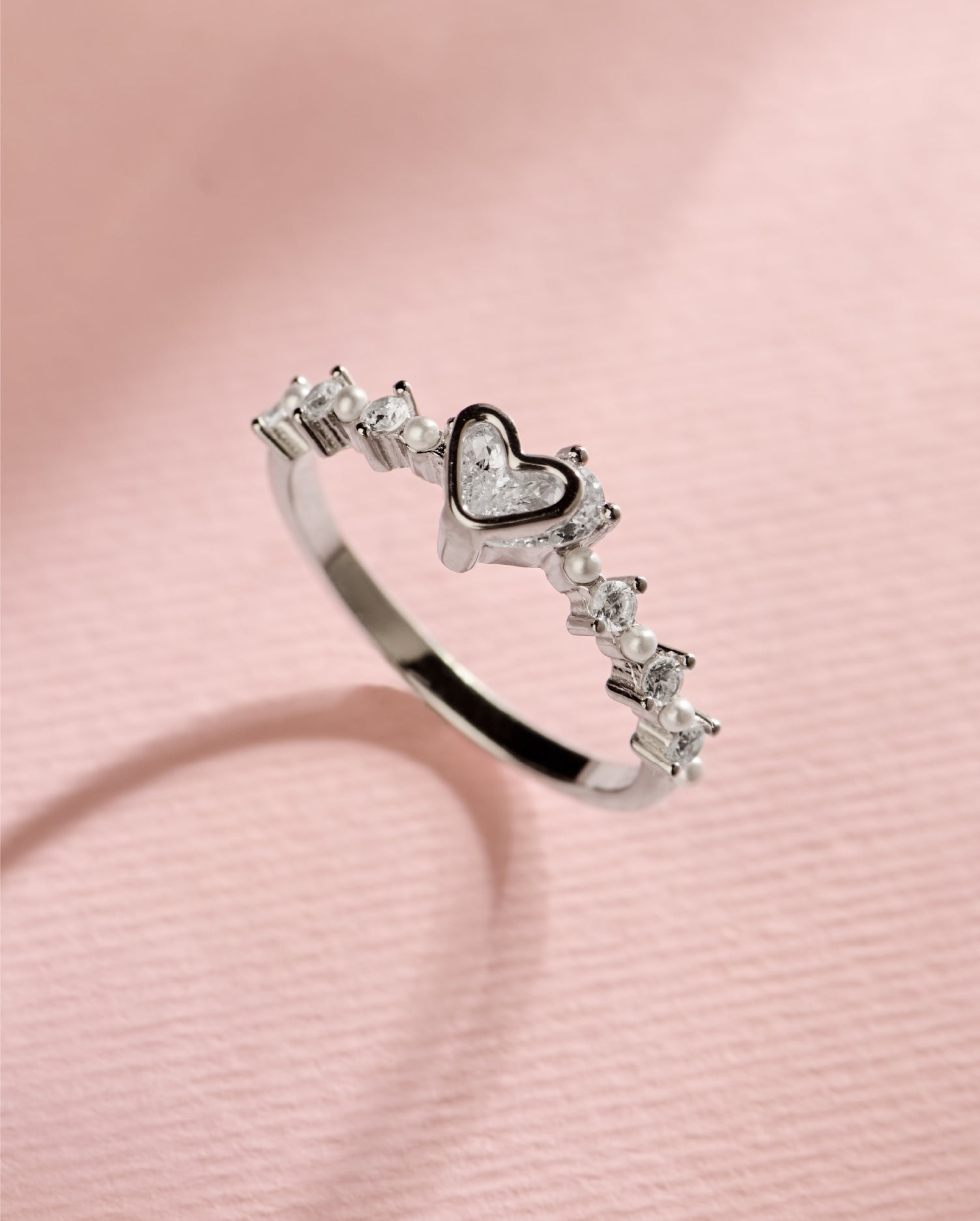 Moonlace Silver Ring