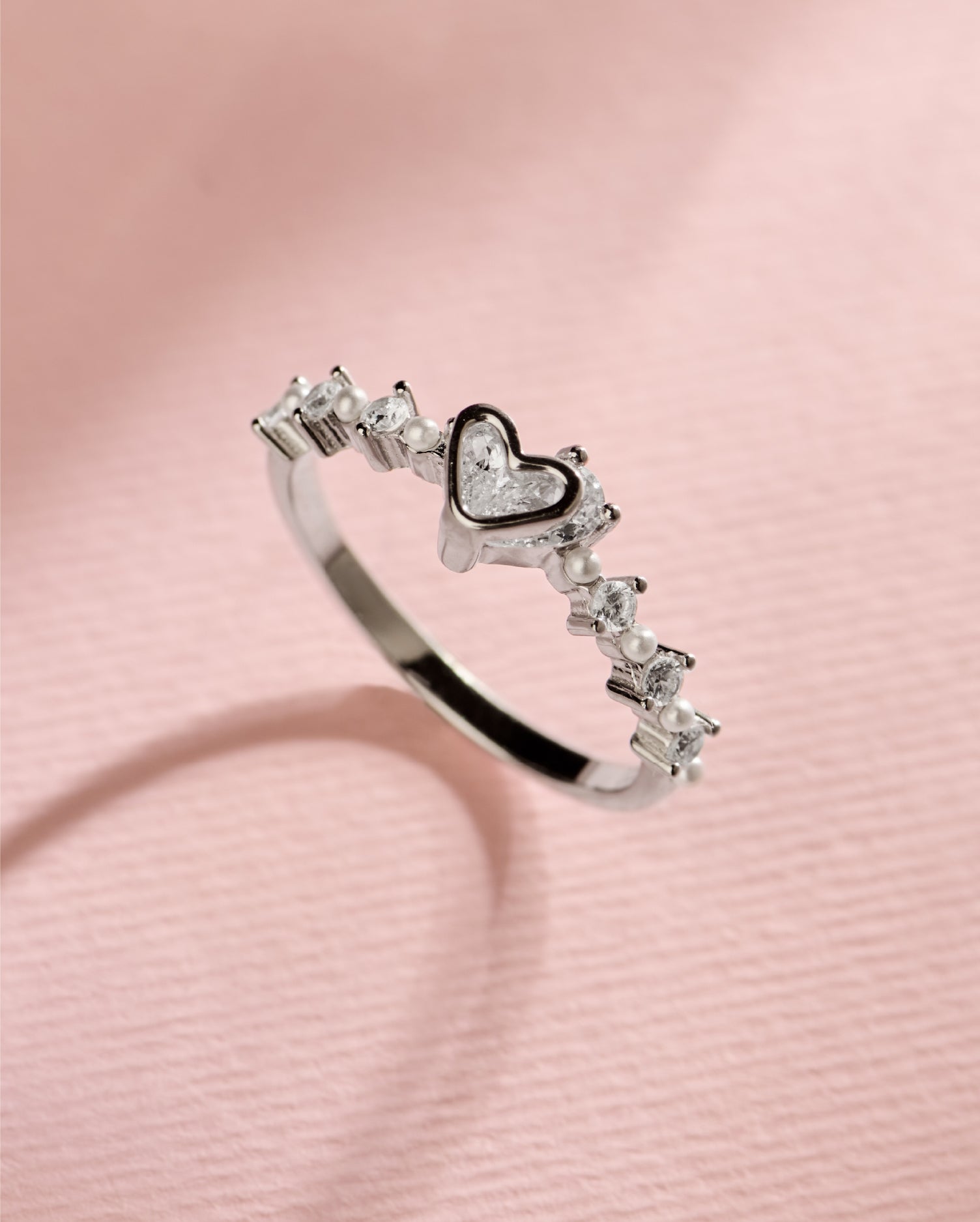 Moonlace Silver Ring