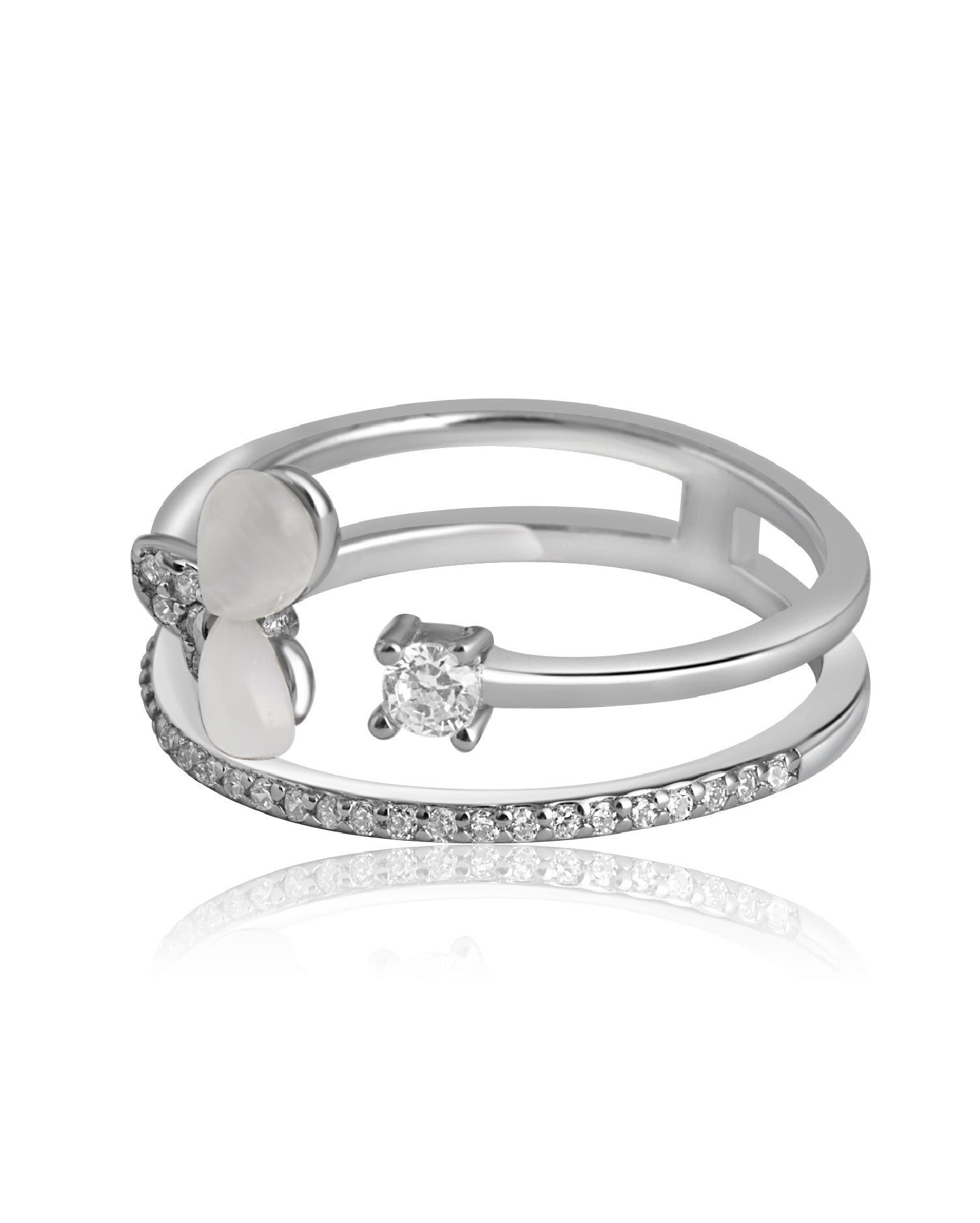 The StarWing Silver Ring