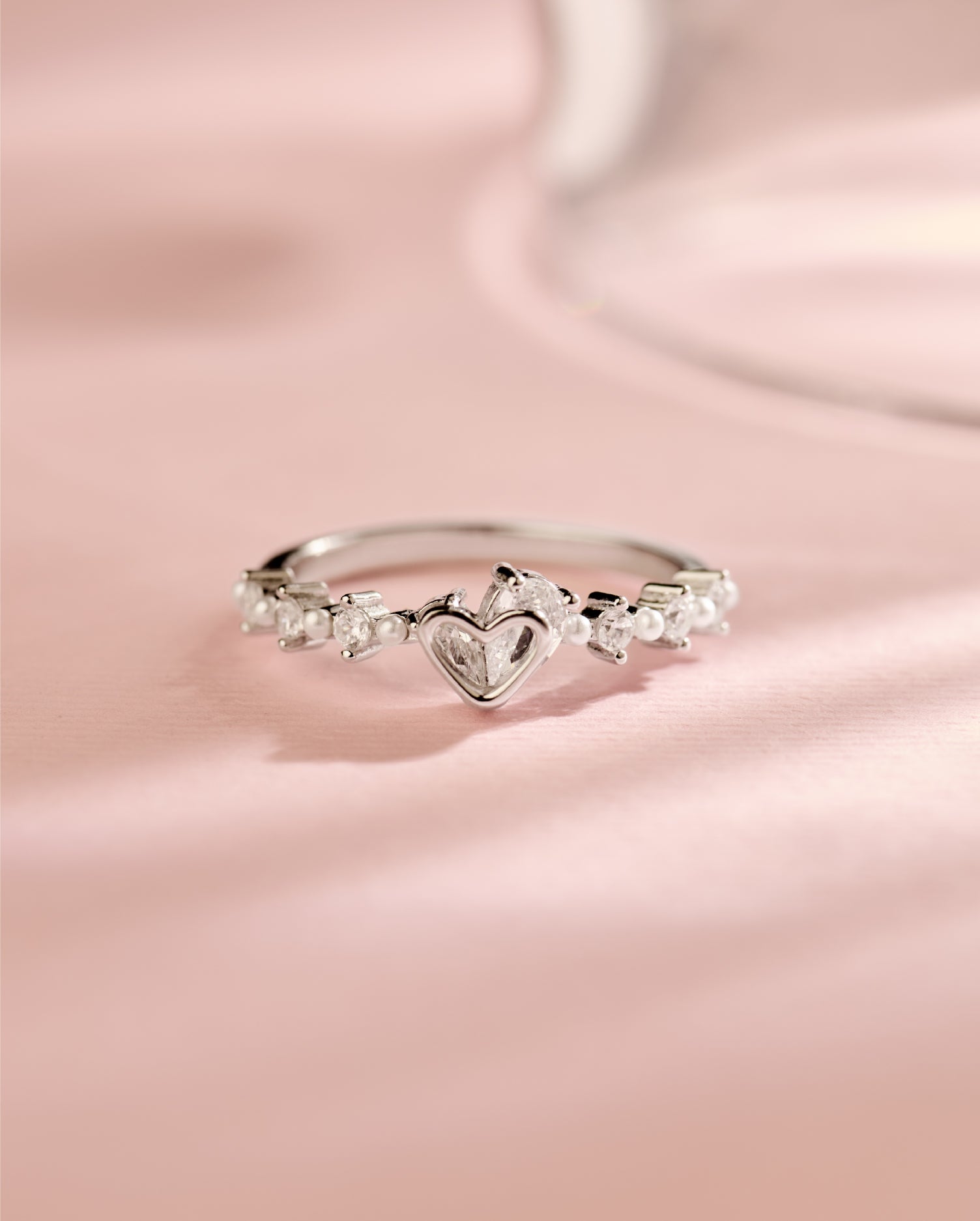 Moonlace Silver Ring