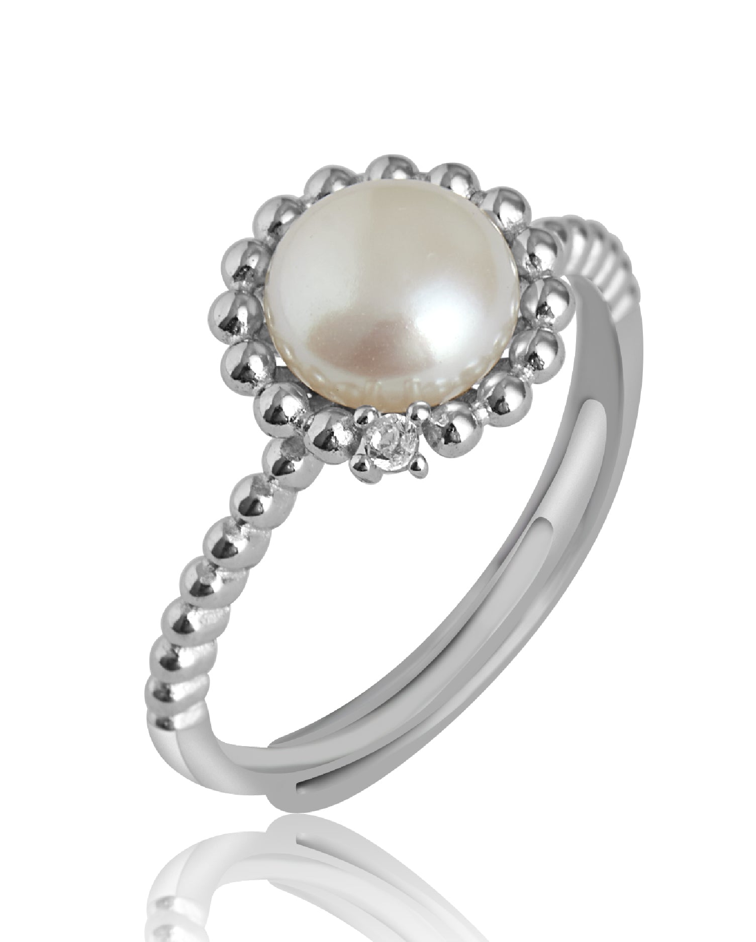 The Silver Moonwhisper Ring