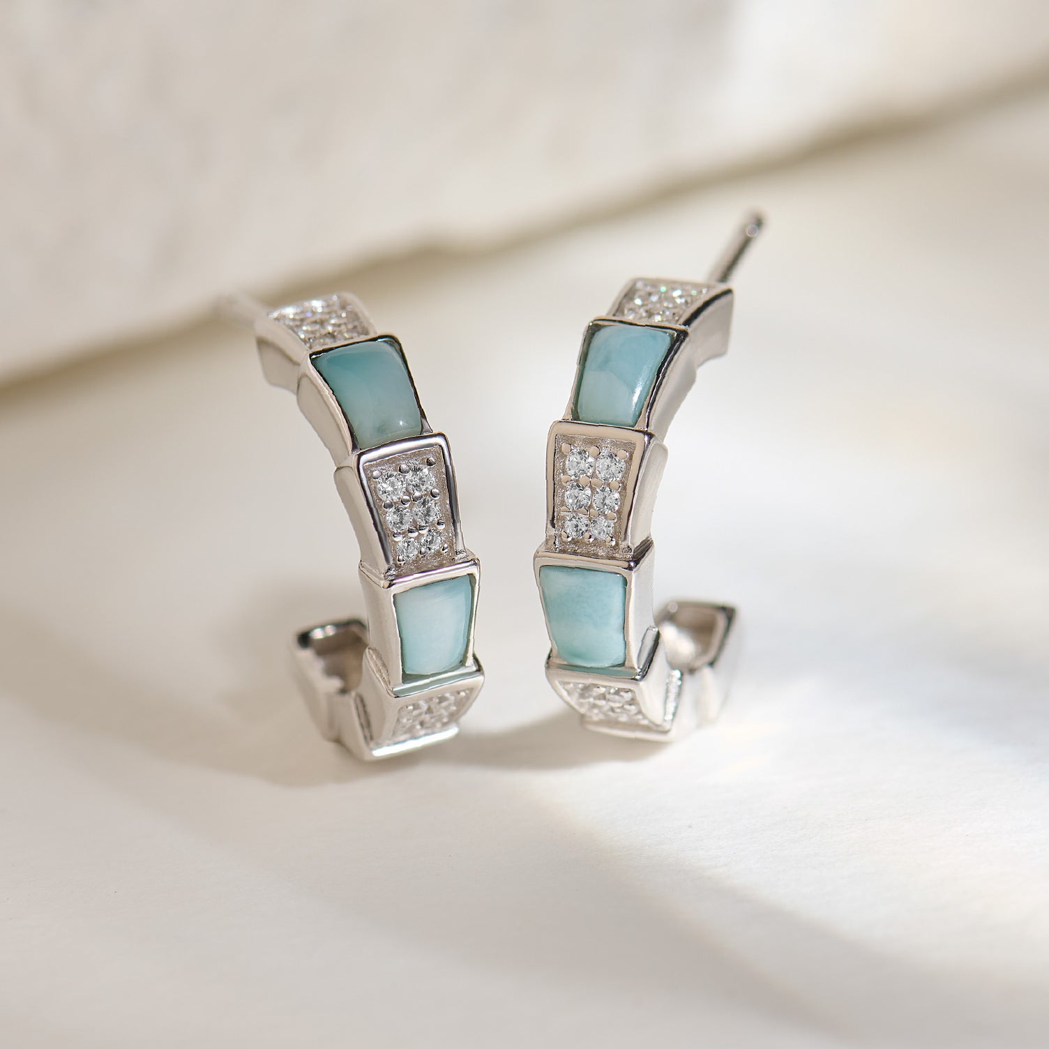 Nova Silver Earrings