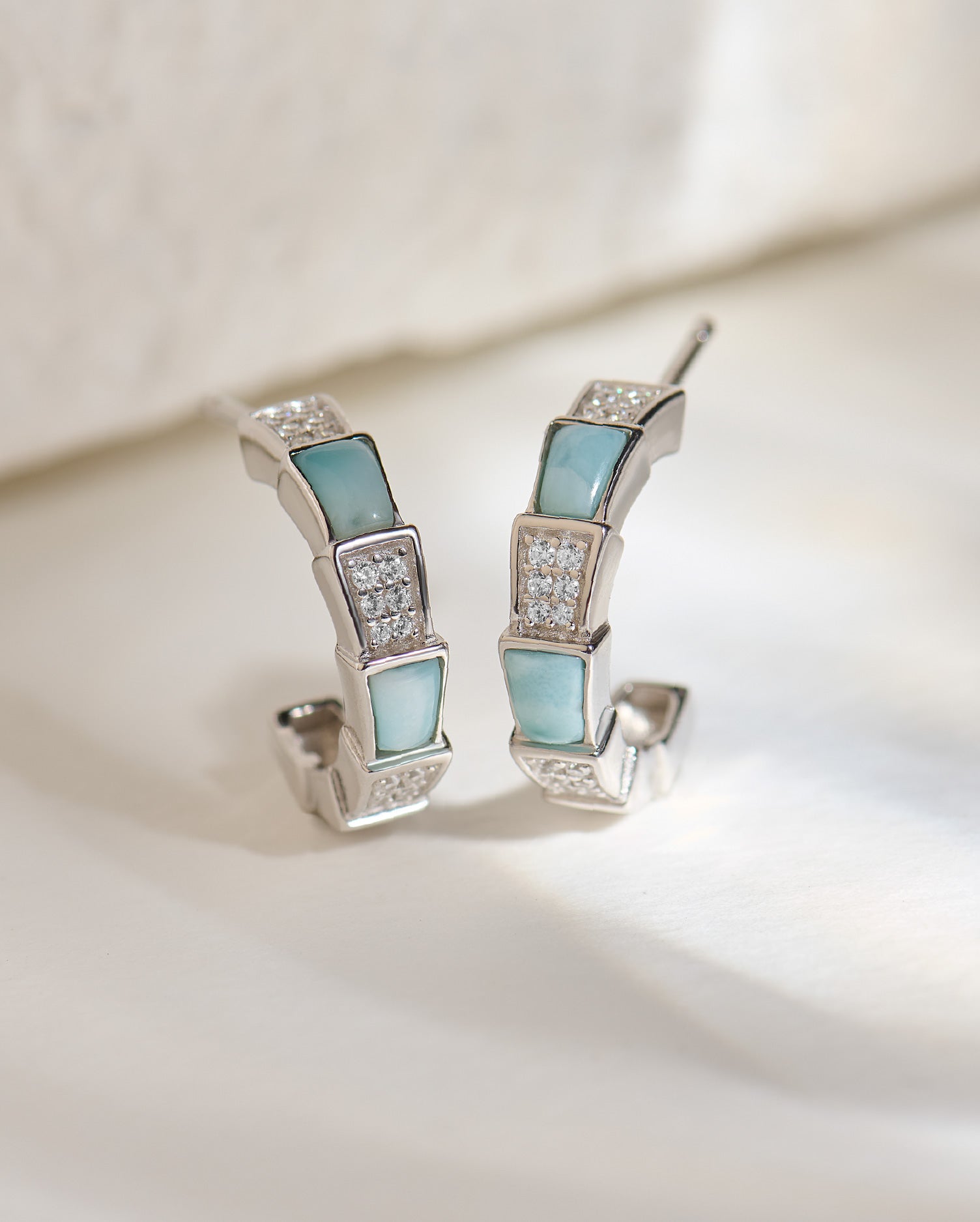 Nova Silver Earrings