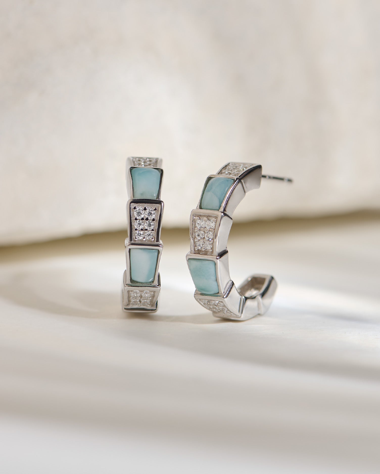 Nova Silver Earrings