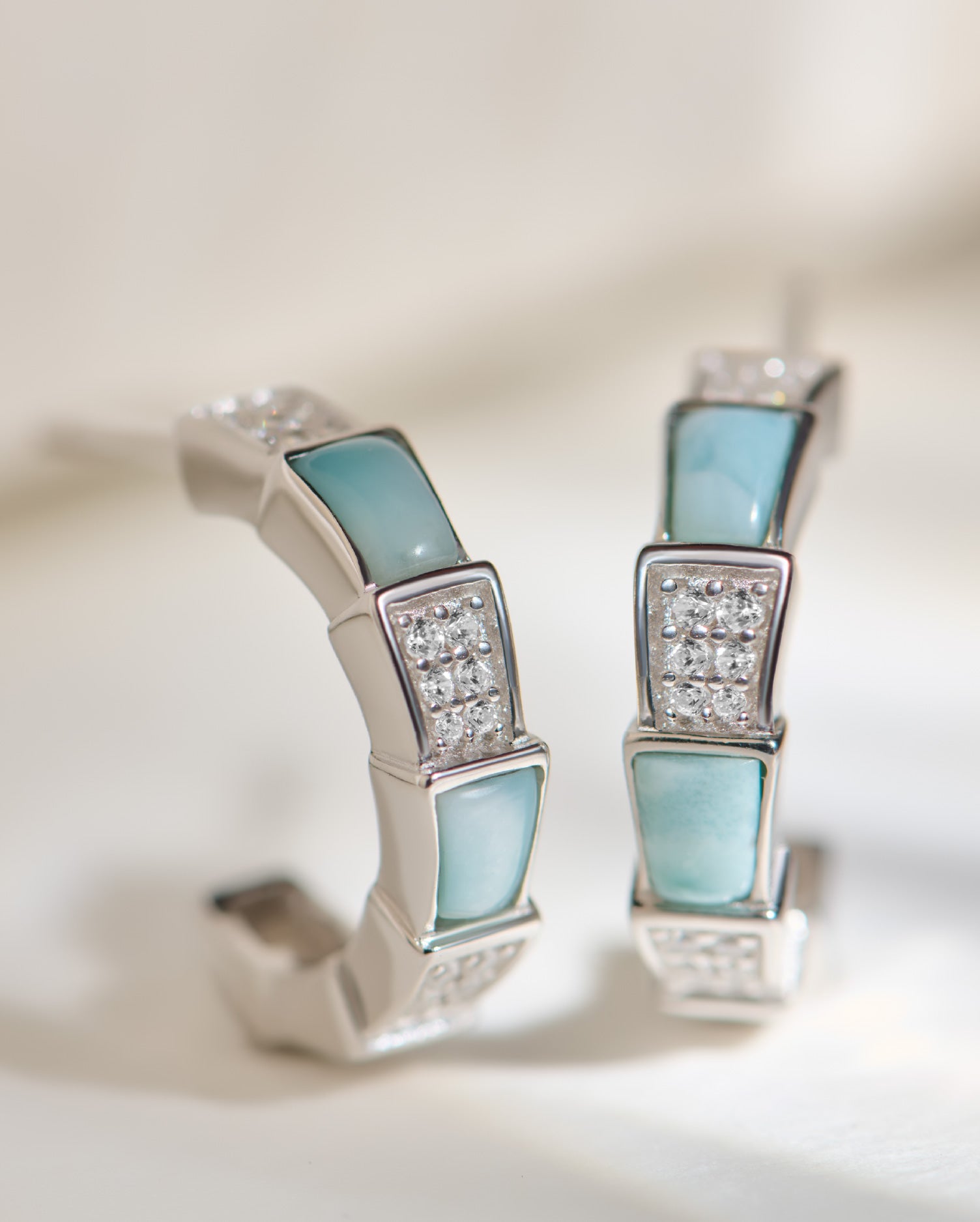 Nova Silver Earrings